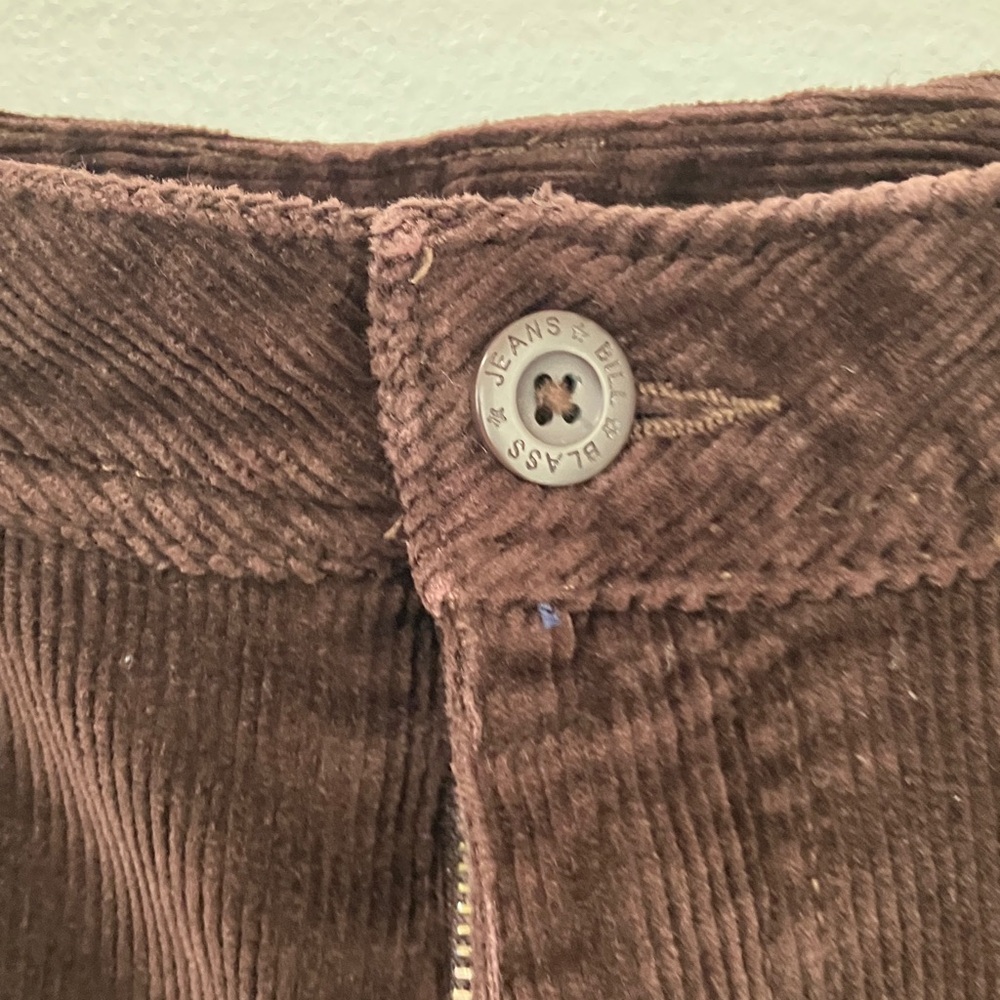 Brown Corduroy Pants - Bill Blass Jeans - Picture 3 of 6
